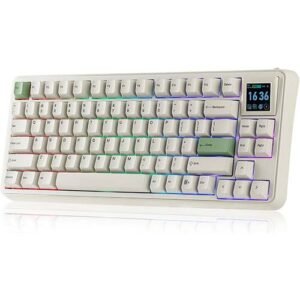 Retro Pastel Wireless Mechanical Keyboard (75% Layout)
