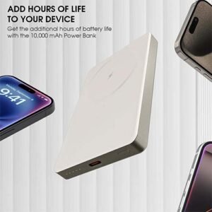 Ultra-Slim Magnetic Wireless Power Bank (10,000mAh)